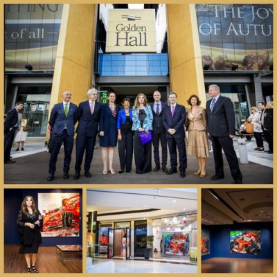 Tα εγκαίνια της νέας έκθεσης της Μίνας Παπαθεοδώρου-Βαλυράκη με θέμα την ταχύτητα