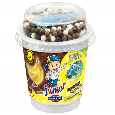 Νέα μοναδική γεύση Junior: σοκολάτα-μπανάνα !