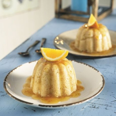 Χαλβάς πολίτικος με γάλα και σάλτσα πορτοκάλι, από τον Ηλία Μαμαλάκη!