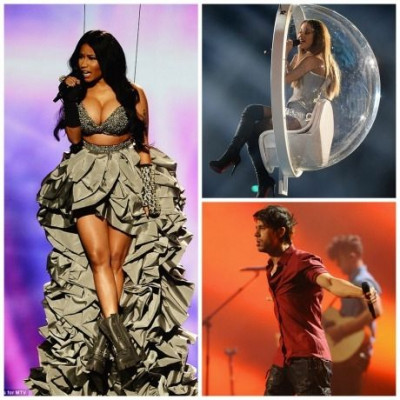 Ευρωπαϊκά MTV Awards 2014: Τα 8 φορέματα της Nicki Minaj, οι βρισιές και οι νικητές