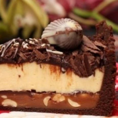Συνταγή για εύκολο τσιζκέικ σοκολάτας με 6 υλικά!