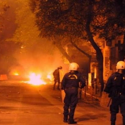 Tα επεισόδια στα Εξάρχεια από ελικόπτερο της αστυνομίας