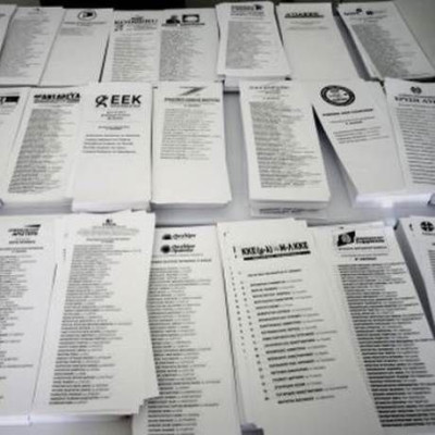 Aυτά είναι τα 21 κόμματα που θα συμμετάσχουν στις εθνικές εκλογές