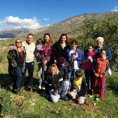 Έλληνες Ολυμπιονίκες στη Δενδροφύτευση