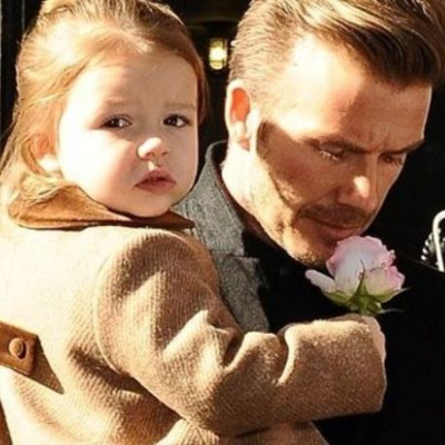 Δείτε πώς εμφανίστηκε η κόρη του Μπέκαμ, Χάρπερ την ημέρα του χιονιά! (εικόνα)