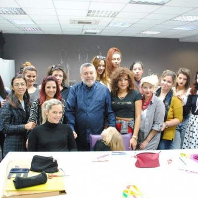 Ο Μάκης Τσέλιος στο Beauty-Fashion & Photo Department του ΙΕΚ ΑΚΜΗ