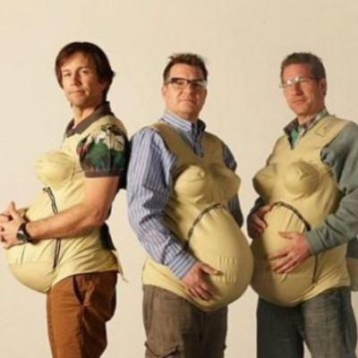 Να τι συμβαίνει όταν 3 άνδρες αποφασίζουν να μάθουν πώς είναι η εγκυμοσύνη(βίντεο)