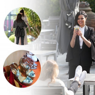 Backstage Fun! Τι συνέβη στα παρασκήνια της φωτογράφισής μας για την Η&Μ;