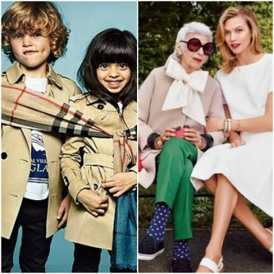 Μόδα χωρίς ηλικία: Μοντέλα από 5 μέχρι 93 ετών πρωταγωνιστούν στις καμπάνιες της σεζόν!