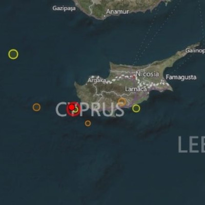 Ισχυρός σεισμός στην Κύπρο