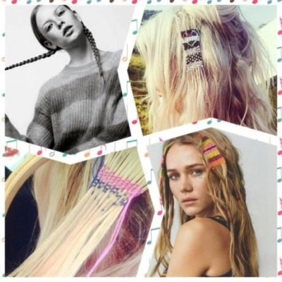 Whoooooaaa! Είναι το κέντημα στα μαλλιά το νέο hair trend;