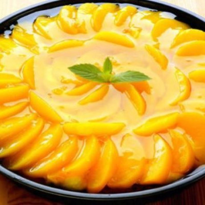 Συνταγή για σπιτική τάρτα ροδάκινου με κρέμα!