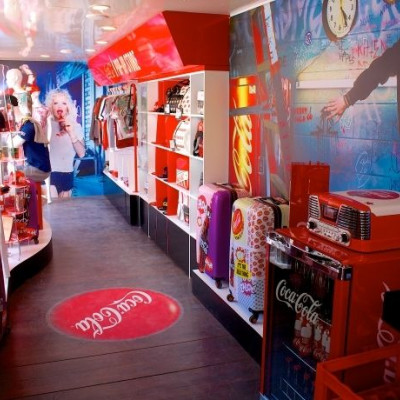 Tο εντυπωσιακό Coca-Cola Pop-Up Store!