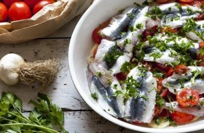 Σαρδελάκια στο φούρνο