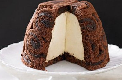 Μπόμπα με σεμιφρέντο τιραμισού