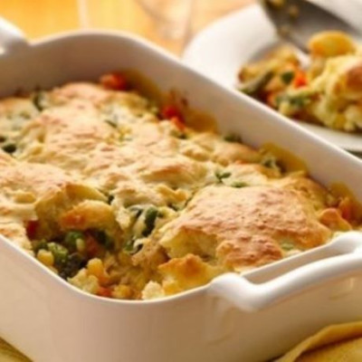 Συνταγή για κοτόπιτα με λαχανικά στο πι και φι