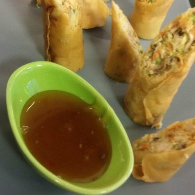 Spring Rolls με κιμά γαλοπούλας