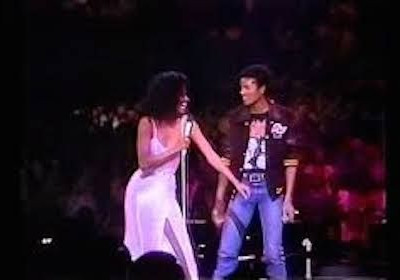 Upside Down ~ Michael Jackson at Diana Ross Concert