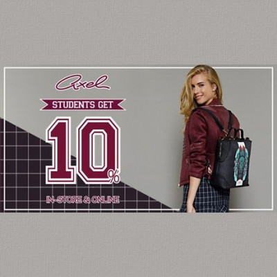 Axel loves students!