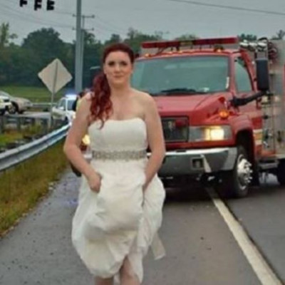 Δείτε τι έτυχε στη νύφη αυτή την ημέρα του γάμου της