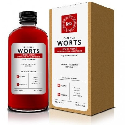 Worts Σιρόπι Υγείας… ο σύμμαχoς στον Σακχαρώδη Διαβήτη!