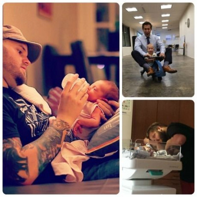 10 τρυφεροί μπαμπάδες που ερωτευτήκαμε με την πρώτη ματιά!