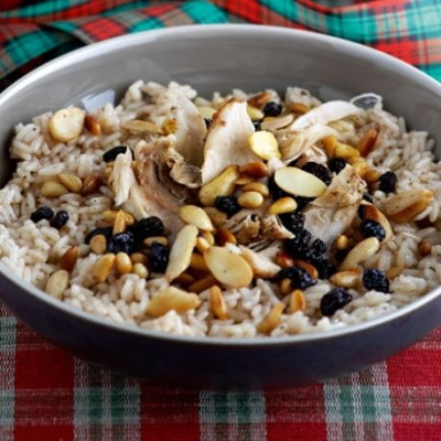 Πικάντικο λιβανέζικο κοτόπουλο και πιλάφι