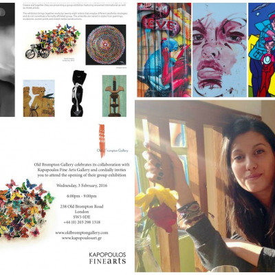 Η 22 χρονών Ελληνίδα που κατακτάει τον χώρο της τέχνης στο Λονδίνο !!!