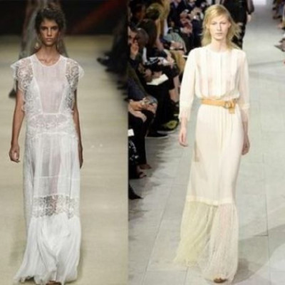 Δαντέλες,πιέτες και διαφάνειες,η κυρίαρχη τάση του καλοκαιριού