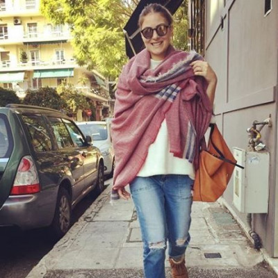 Η Δέσποινα Καμπούρη παραδίδει μαθήματα στυλ ακόμα και στην εγκυμοσύνη