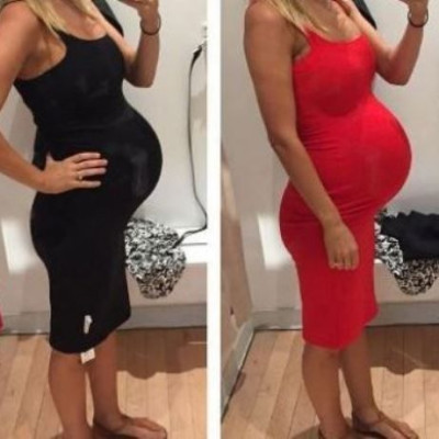 Φόρεσε τρία φορέματα και ζήτησε από τους θαυμαστές της να της πουν ποιο της ταιριάζει