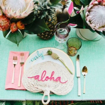 Tropical Wedding: Υιοθέτησε την πιο καλοκαιρινή τάση ακόμα και στο γάμο σου