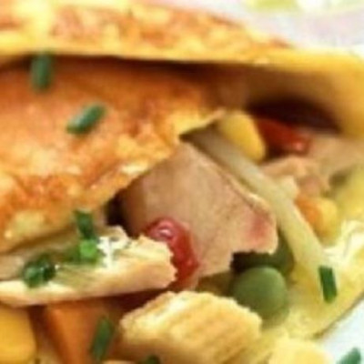 Πεντανόστιμη ομελέτα με τόνο και λαχανικά!