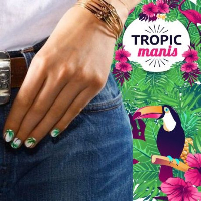 #tropicalnails: Τα ωραιότερα σχέδια για ένα εξωτικό μανικιούρ!