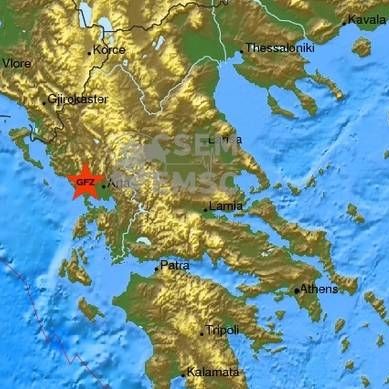 Ισχυρός σεισμός στην Πρέβεζα