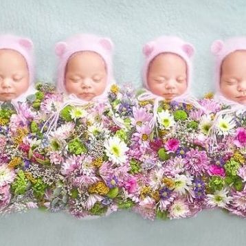 Αυτά είναι τα αξιολάτρευτα τετράδυμα που έχουν τρελάνει το διαδίκτυο με τις φωτογραφίες τους