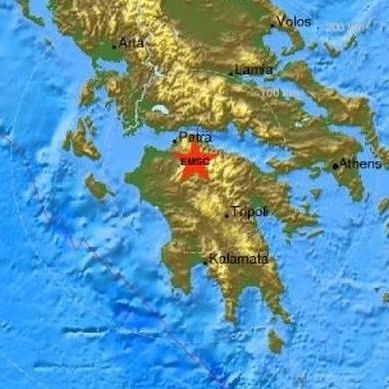 Σεισμός κοντά στην Πάτρα