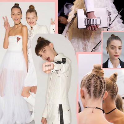 Αν λατρεύεις τους ψηλούς κότσους, τότε μόλις βρήκες την πιο «in fashion» εκδοχή του!