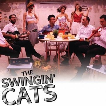 Οι Swingin' Cats live στο Gazarte