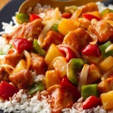 Γλυκόξινο κοτόπουλο για όλη την οικογένεια!