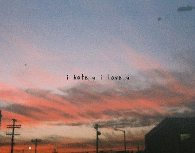 I hate you, i love you ~ Gnash featuring Olivia O'Brien
