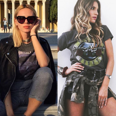 Αθηνά Οικονομάκου VS Έβελυν Καζαντζόγλου ή αλλιώς Guns N' Roses VS Metallica