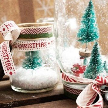 Φτιάξτε τις δικές σας χριστουγεννιάτικες χιονόμπαλες-20 σχέδια που θα λατρέψετε