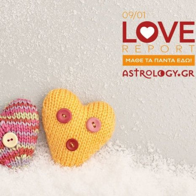 Ερωτικές Προβλέψεις για όλα τα Ζώδια, 09/01