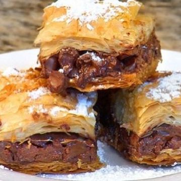 Σοκολατόπιτα με 3 υλικά!