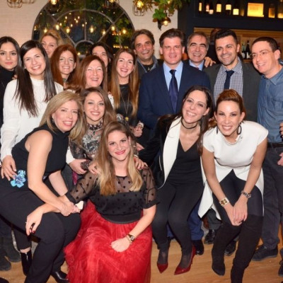 Ορθοβιοτική: Χαμόγελα και ευχές στην κοπή της πίτας