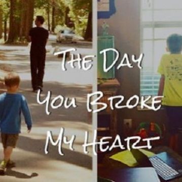 Η μέρα που ένα αγοράκι ράγισε άθελά του την καρδιά της μαμάς του...