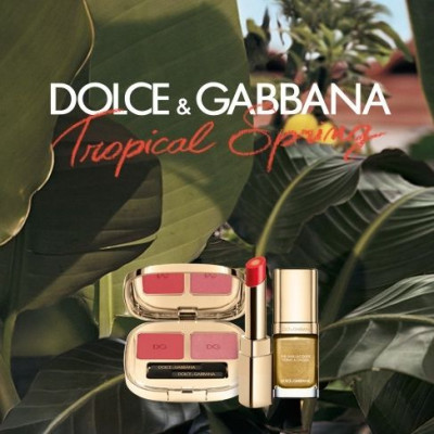 Tropical Spring: Η συλλογή μακιγιάζ της Dolce&Gabbana για την Άνοιξη 2017