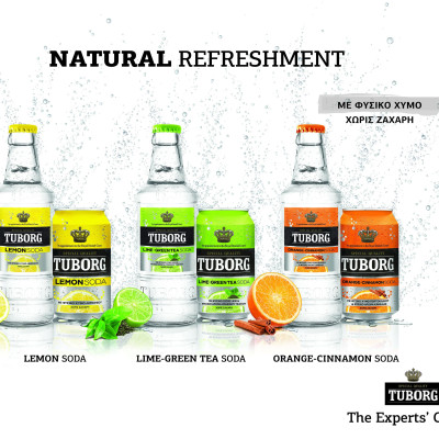 Δύο νέες προτάσεις από την Tuborg για φυσική δροσιά!