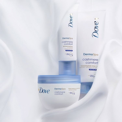 Dove DermaSpa Cashmere Comfort: Η τελευταία καινοτομία στην περιποίηση του σώματος!